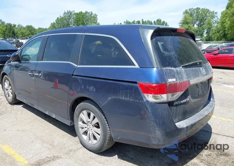 2016 Honda Odyssey Ex из США, поврежденный, VIN 5FNRL5H44GB094916